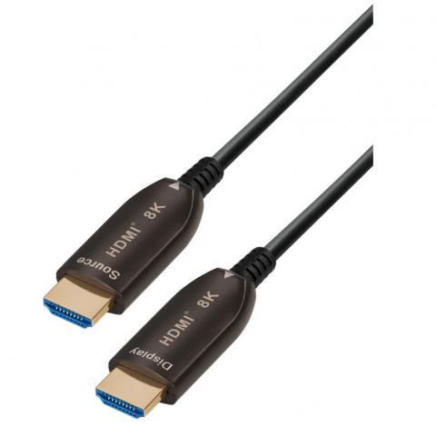 Laidas HDMI - HDMI 15m 8K (60Hz) optinis gold